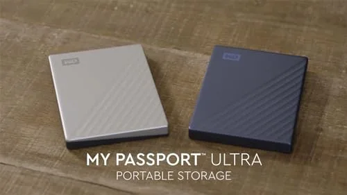 WD My Passport Ultra 2 To Bleu - vue 6