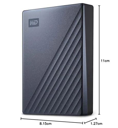 WD My Passport Ultra 2 To Bleu - vue 7