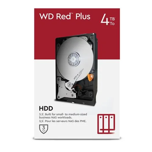 Disque dur Western Digital WD Red Plus 4 To