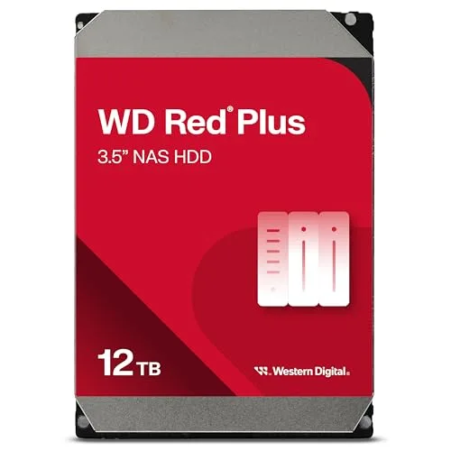 Western Digital WD Red Plus 12 To 7200 tr/min