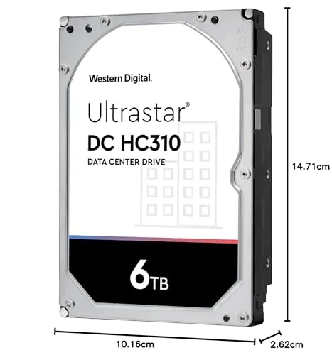 WD Ultrastar DC HC310 6 To SATA - vue 2