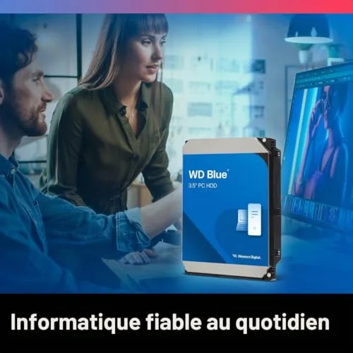 Western Digital Blue WD20EARZ 2 To - vue 3