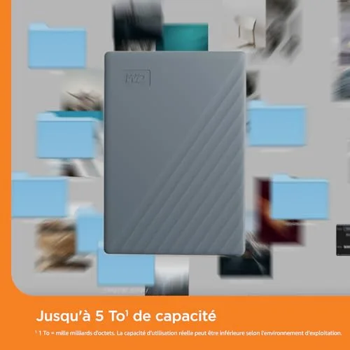 Western Digital My Passport 5 To - vue 5