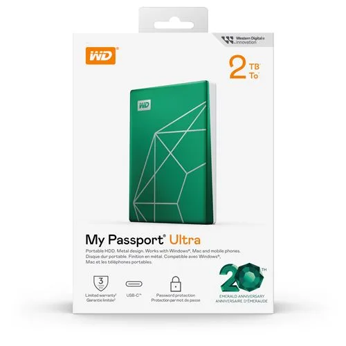 Disque dur Western Digital My Passport Ultra 2TB