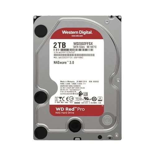 Western Digital Red Pro 2 To - vue 2