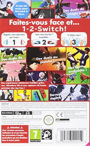 1-2-Switch • Jeu Nintendo Switch - vue 2