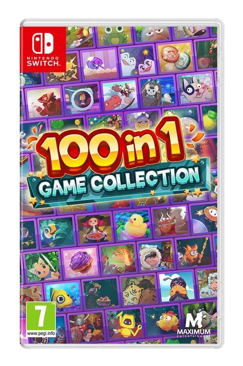 Maximum Games 100 in 1 Game Collection Switch