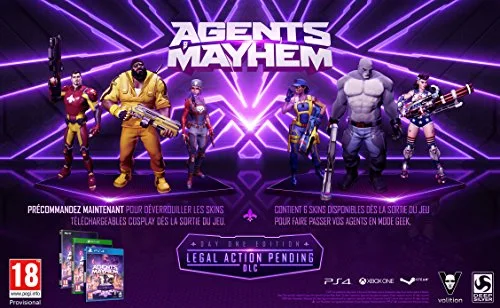 Agents of Mayhem Day One Edition PS4 - vue 2