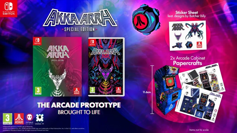Numskull Games Akka Arrh Special Edition Switch