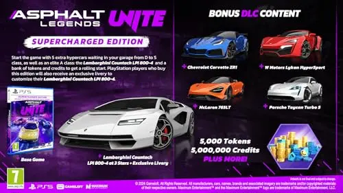 Asphalt Legends Unite Supercharged Edition PS5 - vue 2