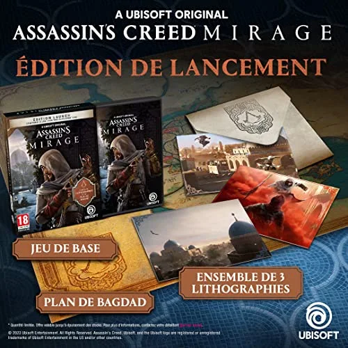 Assassin's Creed Mirage Launch Edition PS5 - vue 3