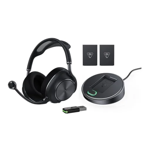 Auriculares Turtle Beach Stealth Pro II inalámbricos Bluetooth 5.3 Cancelación de Ruido XBOX Negro - vue 4