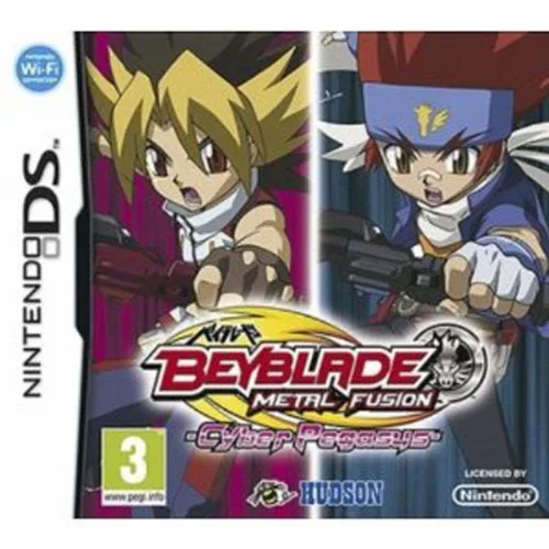 Beyblade Metal Fusion Cyber Pegasus + Toupie Nintendo DS