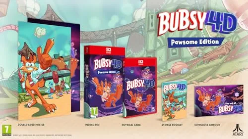 Bubsy 4D Pawsome Edition Switch 2 - vue 2