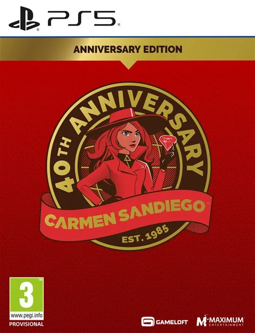 Maximum Entertainment Carmen Sandiego 40th Anniversary Edition PS5