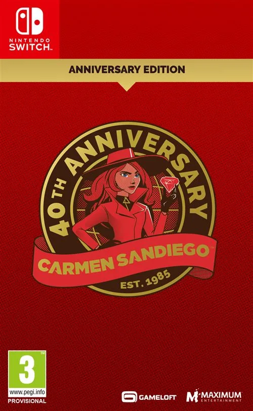 Gameloft Carmen Sandiego 40th Anniversary Edition Switch