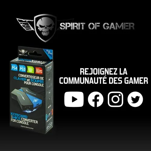 Spirit of Gamer CrossGame Convertisseur clavier/souris - vue 7