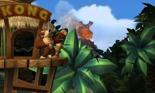 Donkey Kong Country Returns 3D Jeu 3DS - vue 5