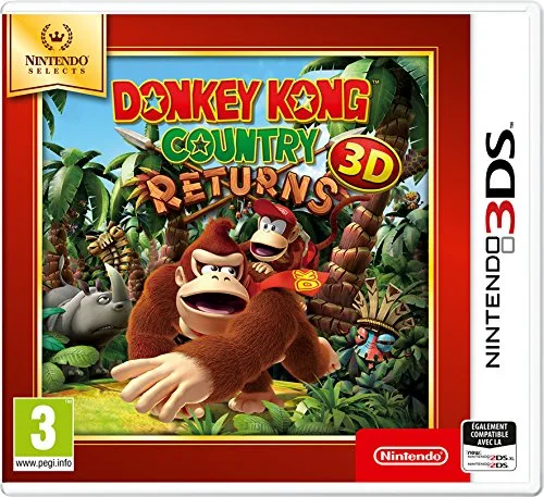 Donkey Kong Country Returns 3D Nintendo Selects 3DS