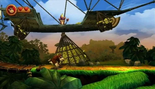 Donkey Kong Country Returns Selects Jeu Wii - vue 2