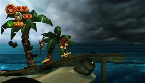 Donkey Kong Country Returns Selects Jeu Wii - vue 6
