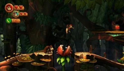 Donkey Kong Country Returns Selects Jeu Wii - vue 7