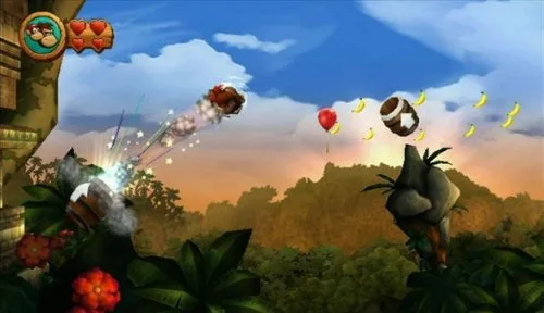 Donkey Kong Country Returns Selects Jeu Wii - vue 9