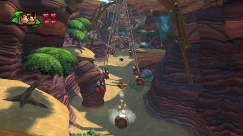 Donkey Kong Country: Tropical Freeze Jeu Wii U - vue 8