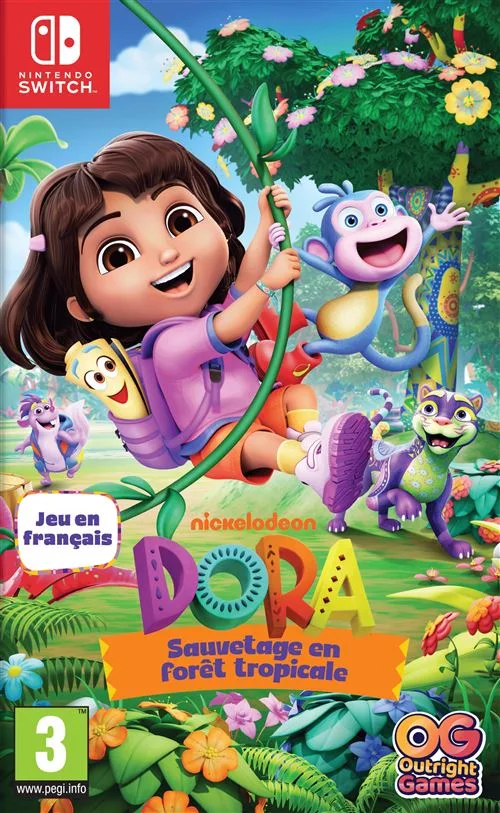 Outright Games Dora: Sauvetage en forêt tropicale Switch