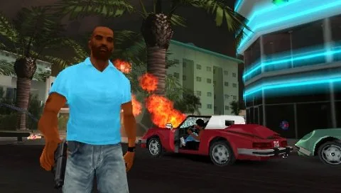 Grand Theft Auto: Vice City Stories PSP - vue 5