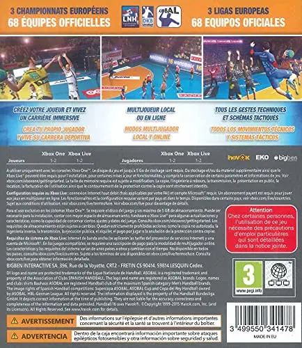 Handball 16 Xbox One - vue 2