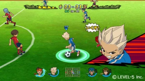 Inazuma Eleven Strikers Jeu Wii - vue 3