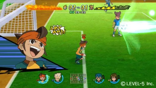 Inazuma Eleven Strikers Jeu Wii - vue 4