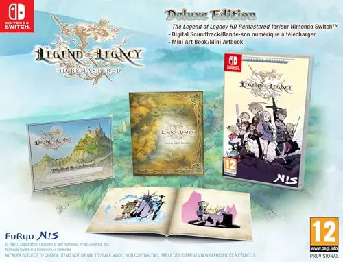 Legend of Legacy HD Remastered Deluxe Switch