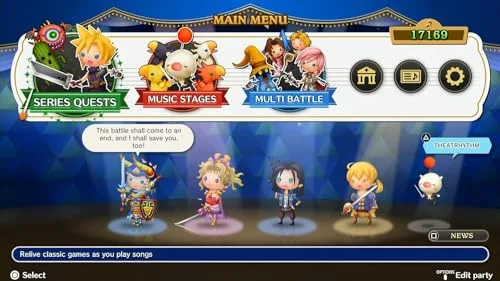 THEATRHYTHM FINAL BAR LINE Standard Switch - vue 5