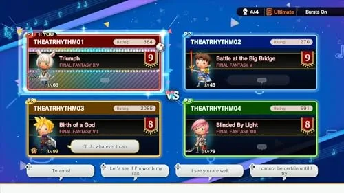 THEATRHYTHM FINAL BAR LINE Standard Switch - vue 6