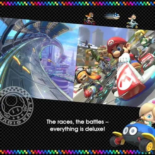 Jeu - Nintendo - Mario Kart 8 Deluxe - Course - En boîte - 28 Avril 2017 - vue 4