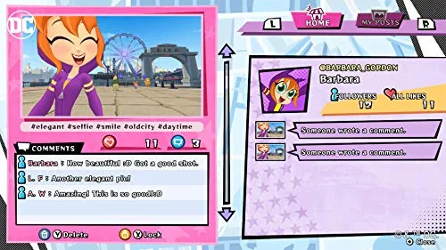 Jeu Nintendo Switch - Nintendo - DC Super Hero Girls: Teen Power - Action-Aventure - PEGI 7+ - Multilingue - vue 2