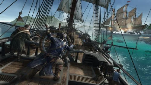 Jeu Playstation 4 - Assassins Creed III + Liberation Remaster - Remaster PS4 - Import anglais jouable en français - vue 3