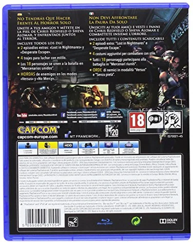 Resident Evil 5 HD PS4 - vue 2