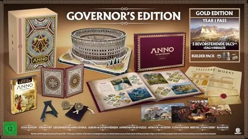 Jeu PS5 - UBISOFT - Anno 117: Pax Romana - Édition Governor - Stratégie - Collector - PEGI 12+ - vue 5
