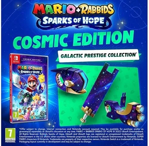 Jeu Switch - NINTENDO - Mario + Lapins Crétins : Sparks of Hope - Cosmic Edition - Aventure - Neuf sous blister - vue 2
