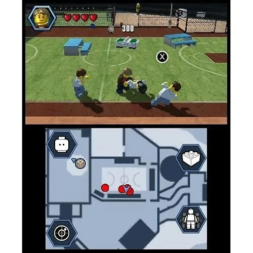 Jeu vidéo - Lego - City: Undercover - Selects - 3DS - Action - PEGI 7+ - vue 3