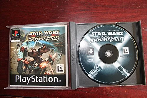Jeu vidéo - LucasArts - Star Wars Jedi Power Battle - PlayStation - Aventure - Action - Standard - vue 2