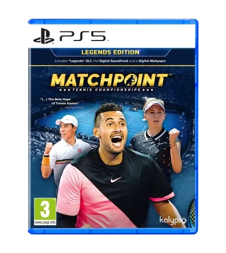 Matchpoint Tennis Legends Edition PS5 Import