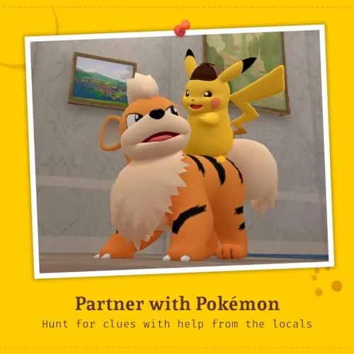 Jeu vidéo - NINTENDO - Detective Pikachu Returns - Edition Standard - Aventure - 1 joueur - vue 3