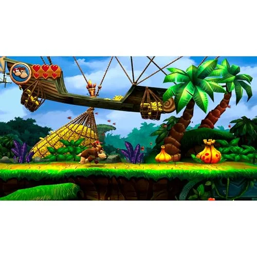 Jeu vidéo - Nintendo - Donkey Kong Country Returns HD - 2 joueurs - Plateforme - Nintendo Switch - vue 5
