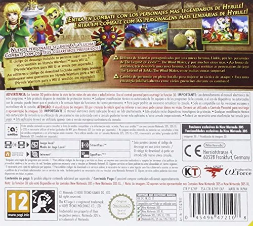 Jeu vidéo - NINTENDO - Hyrule Warriors: Legends - 3DS - Stratégie - PEGI 12+ - vue 2