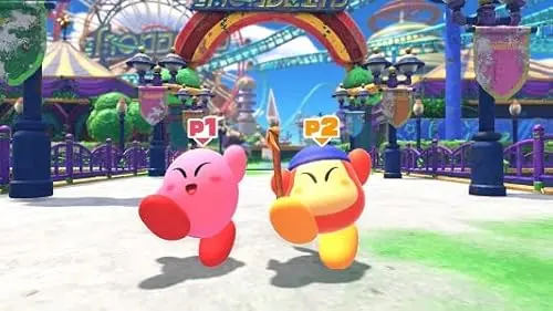 Jeu vidéo - NINTENDO - KIRBY AND FORGOTTEN LAND - Multilingue - Action - 1-2 joueurs - vue 2