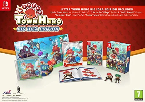 Jeu Vidéo - Nintendo - Little Town Hero Big Idea Edition - Aventure - PEGI 7+ - Cartouche - vue 3